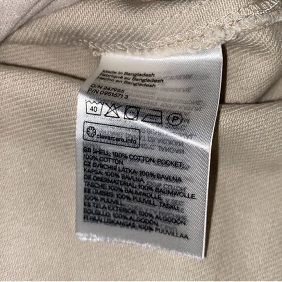 H&M Sleeveless Cream Denim Vest(Size Small) - Picture 6 of 6